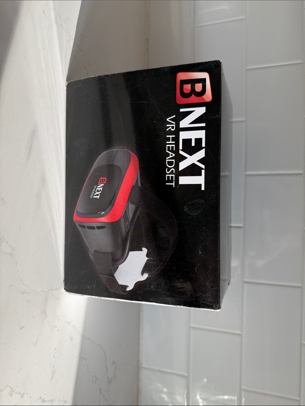 next VR Headset in Black and Red
